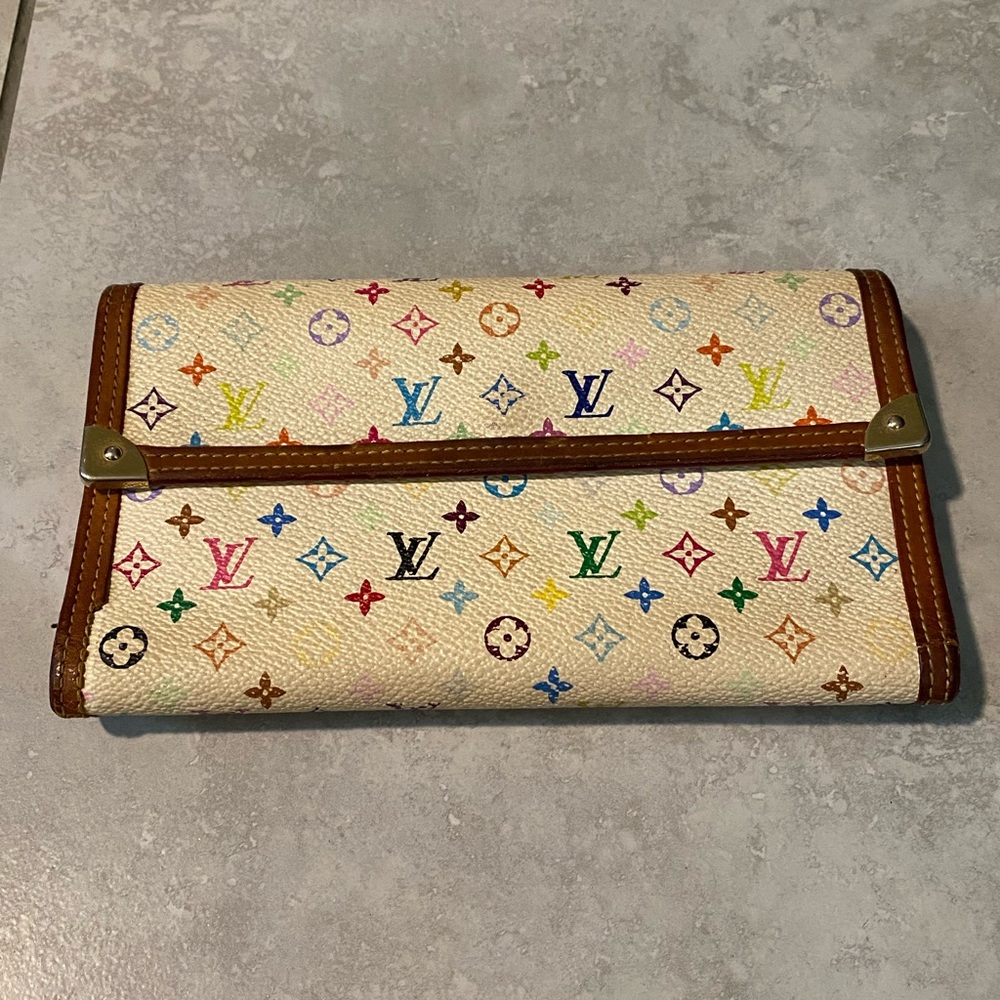 Trésor Porte Monogram Multicolor Wallet